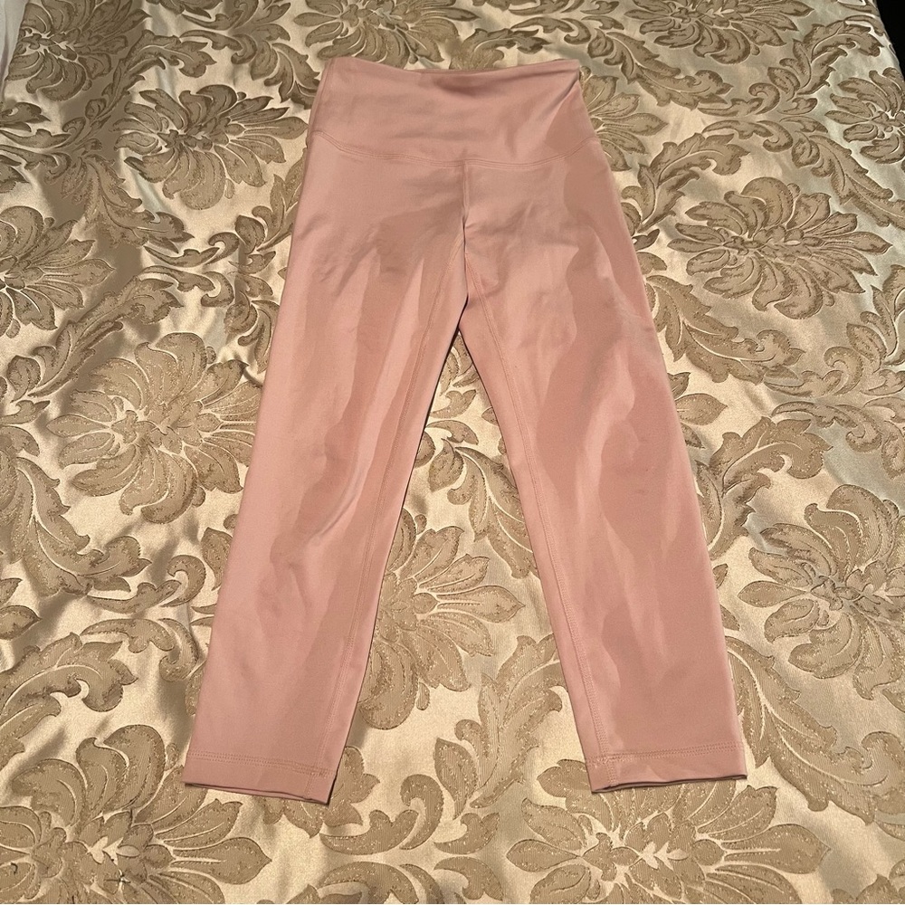 Zella Pink Cropped Leggings